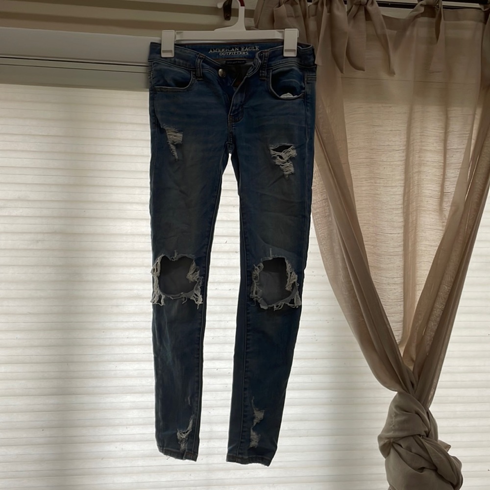 American Eagle super stretch jeggings (short)
